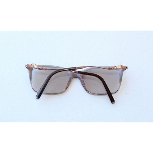 Loris Azzaro rhinestones frame eyeglasses sun 55/15 AZ 35037 C03 made in France - Picture 9 of 12